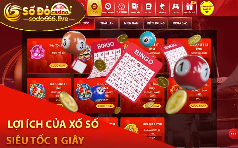 Xổ Số Siêu Tốc 1 Giây - Cách Chơi, Lợi Ích Và Những Thắc Mắc Lợi ích của Xổ số siêu tốc 1 giây