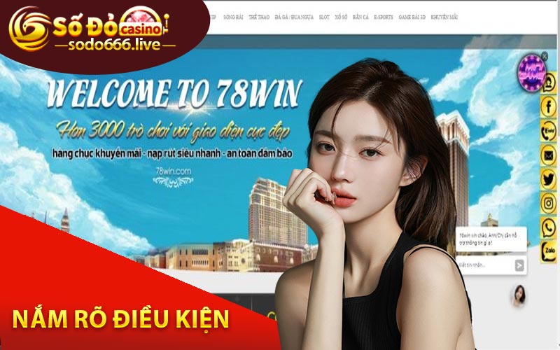 78win Tặng 78k - Thông Tin Chi Tiết Và Những Lợi Ích Đem Lại Nắm rõ điều kiện