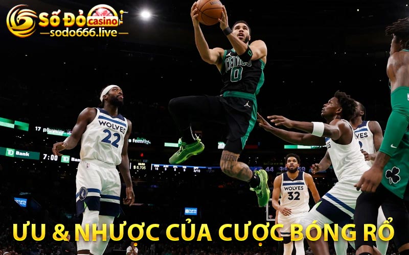 Cược Bóng Rổ | Phân Tích - Dự Đoán - Thắng Lớn Tại Sodo66 Ưu & nhược của cược bóng rổ