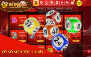 Xổ số siêu tốc 1 giây