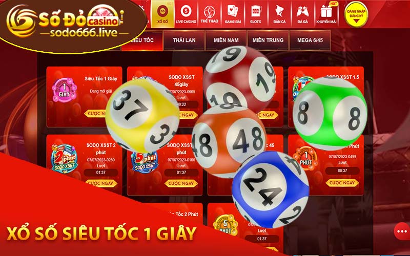 Xổ số siêu tốc 1 giây